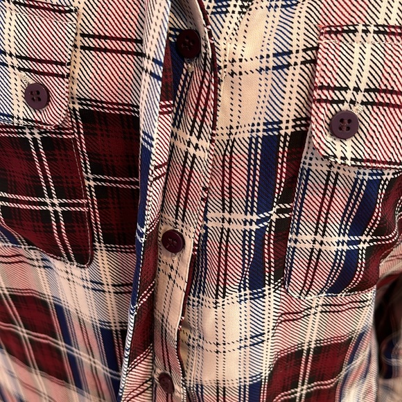 Collective Concepts plaid blouse - Picture 2 of 5